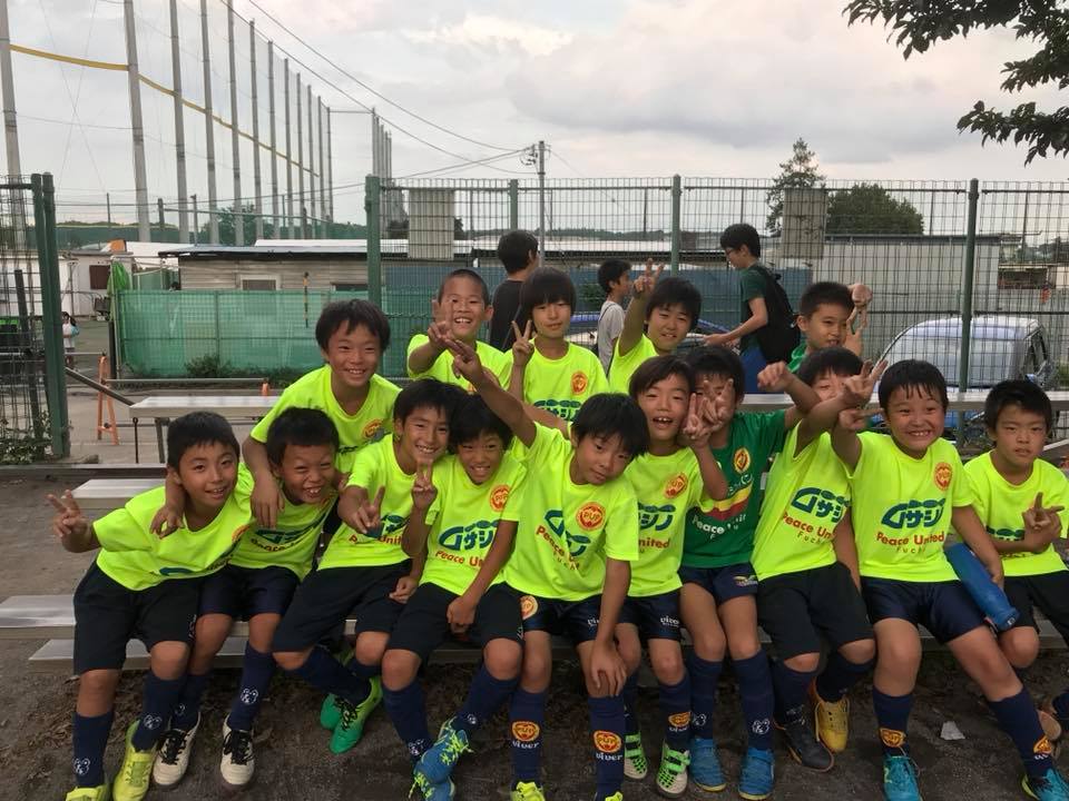 府中 多摩地区で少年サッカーをするならピースユナイテッドfc こどもスポーツ支援協会